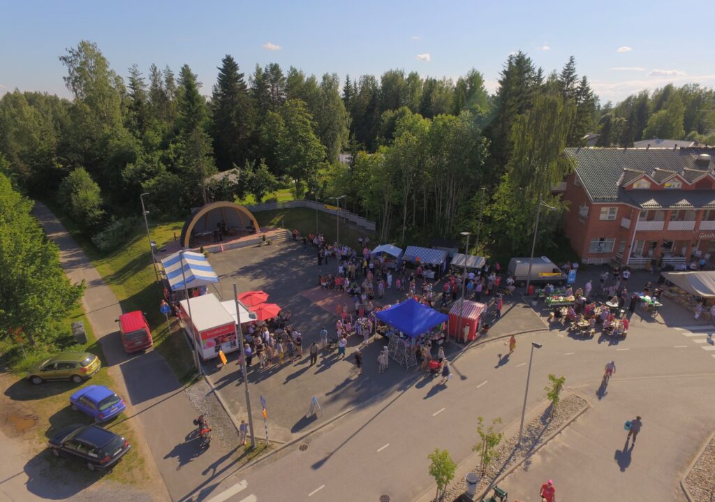 Heinäveden torin ilmakuva